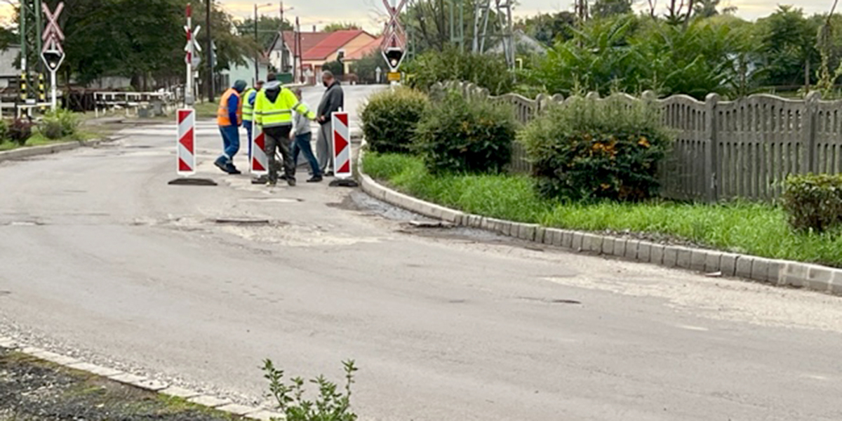 Hétfőtől folytatódnak a munkák a Rákóczi úton