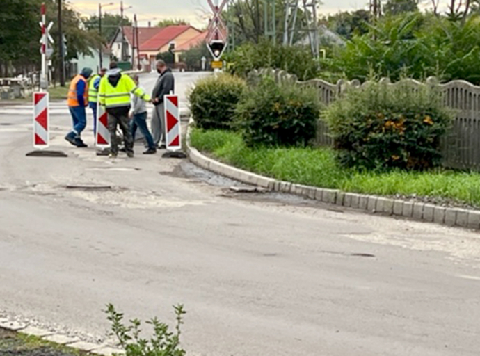 Hétfőtől folytatódnak a munkák a Rákóczi úton