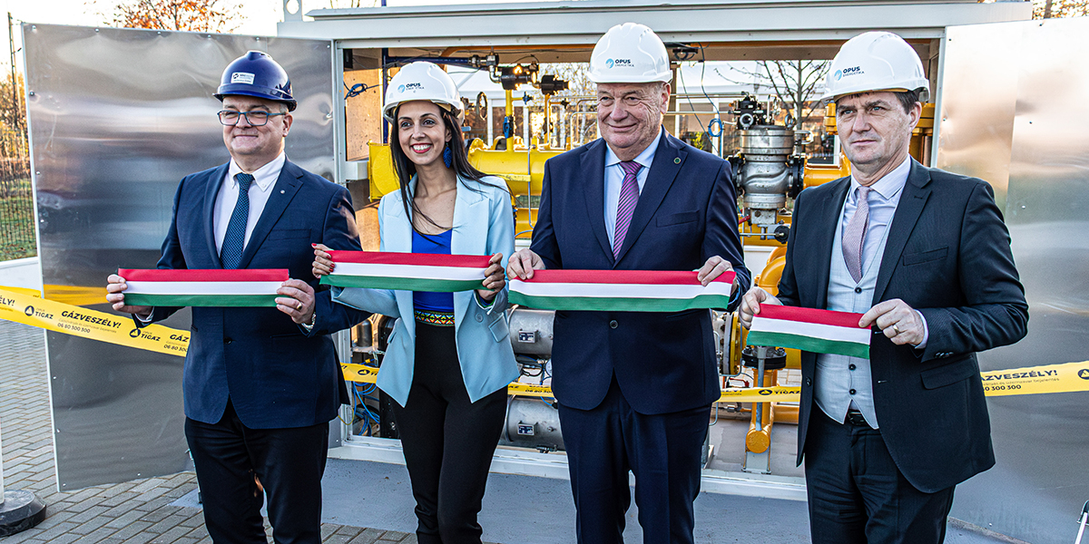 Új, okos nyomásszabályozó állomás Szerencsen