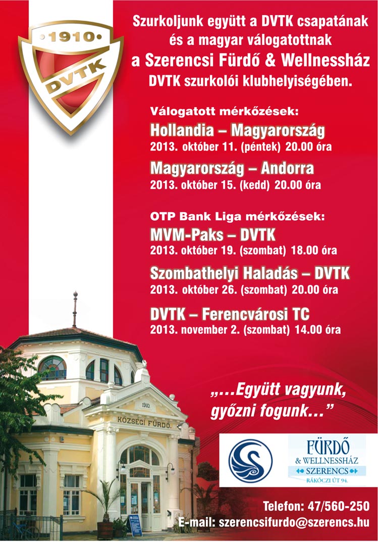 DVTK - merkozesek
