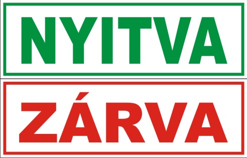 Információk a vasárnapi zárvatartásról