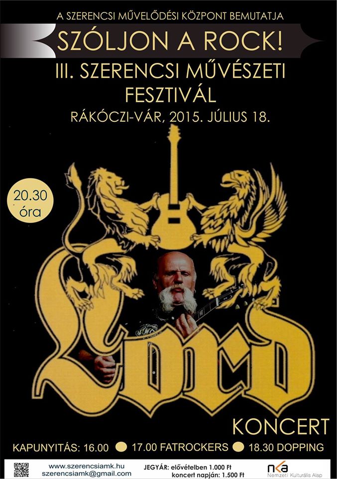 Lord-koncert a Rákóczi-várban