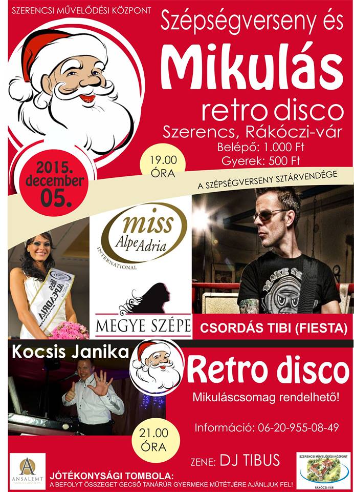 Mikulás retro disco