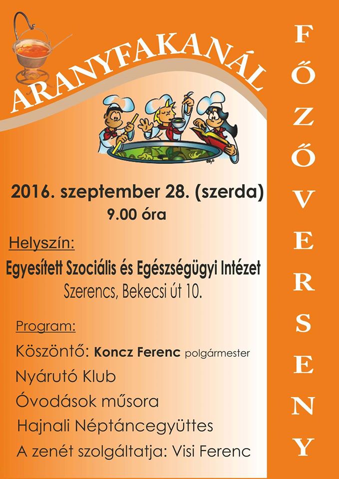 III. Aranyfakanál Főzőverseny