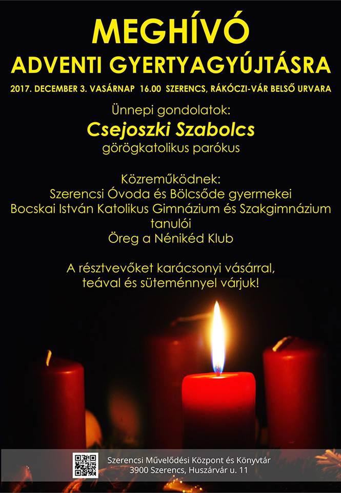 Adventi gyertyagyújtás