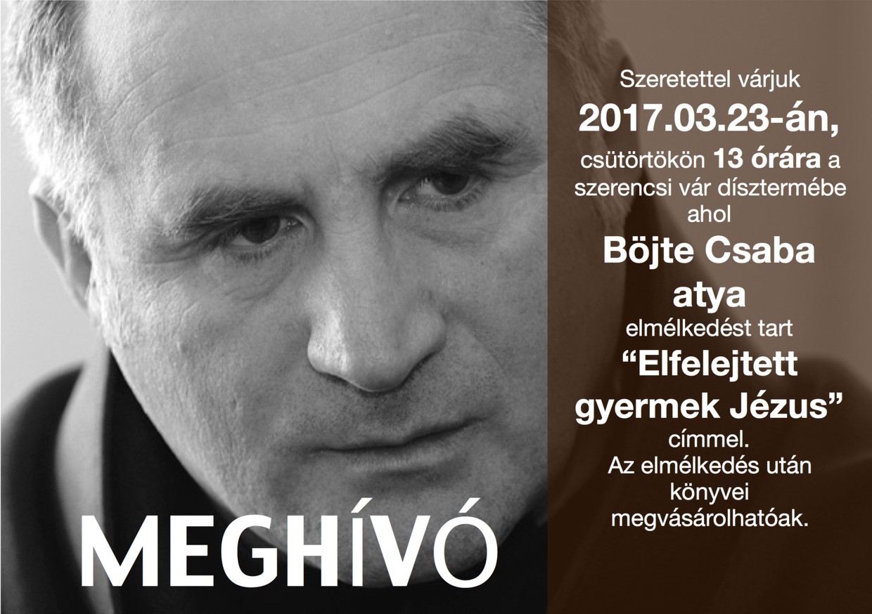 Böjte Csaba Szerencsen