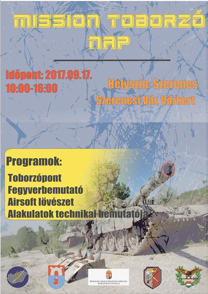 Tartalékos katonai toborzó nap Szerencsen