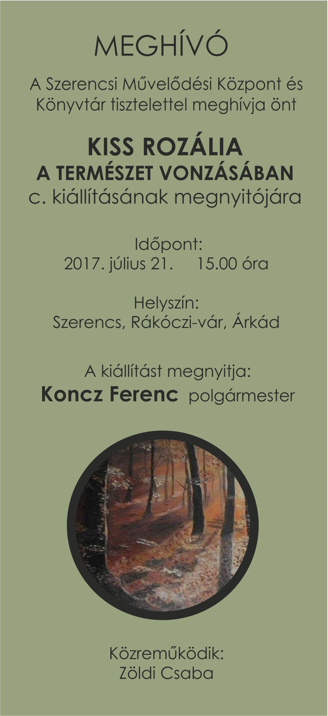 Kiállításmegnyitó 2017.07.21.