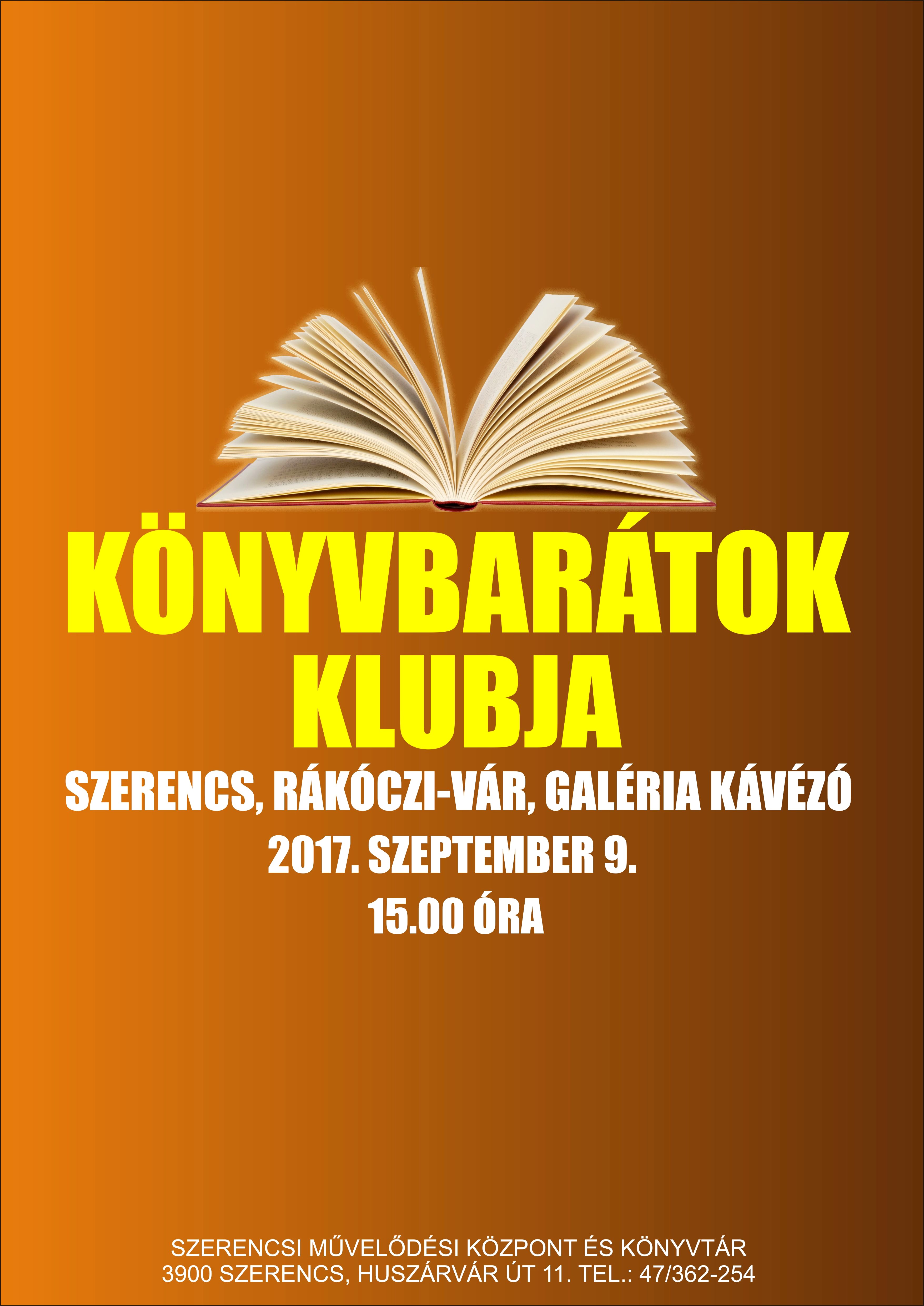 Könyvbarátok Klubja Szerencs