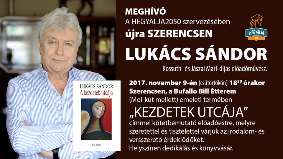 Lukács Sándor kötetbemutató