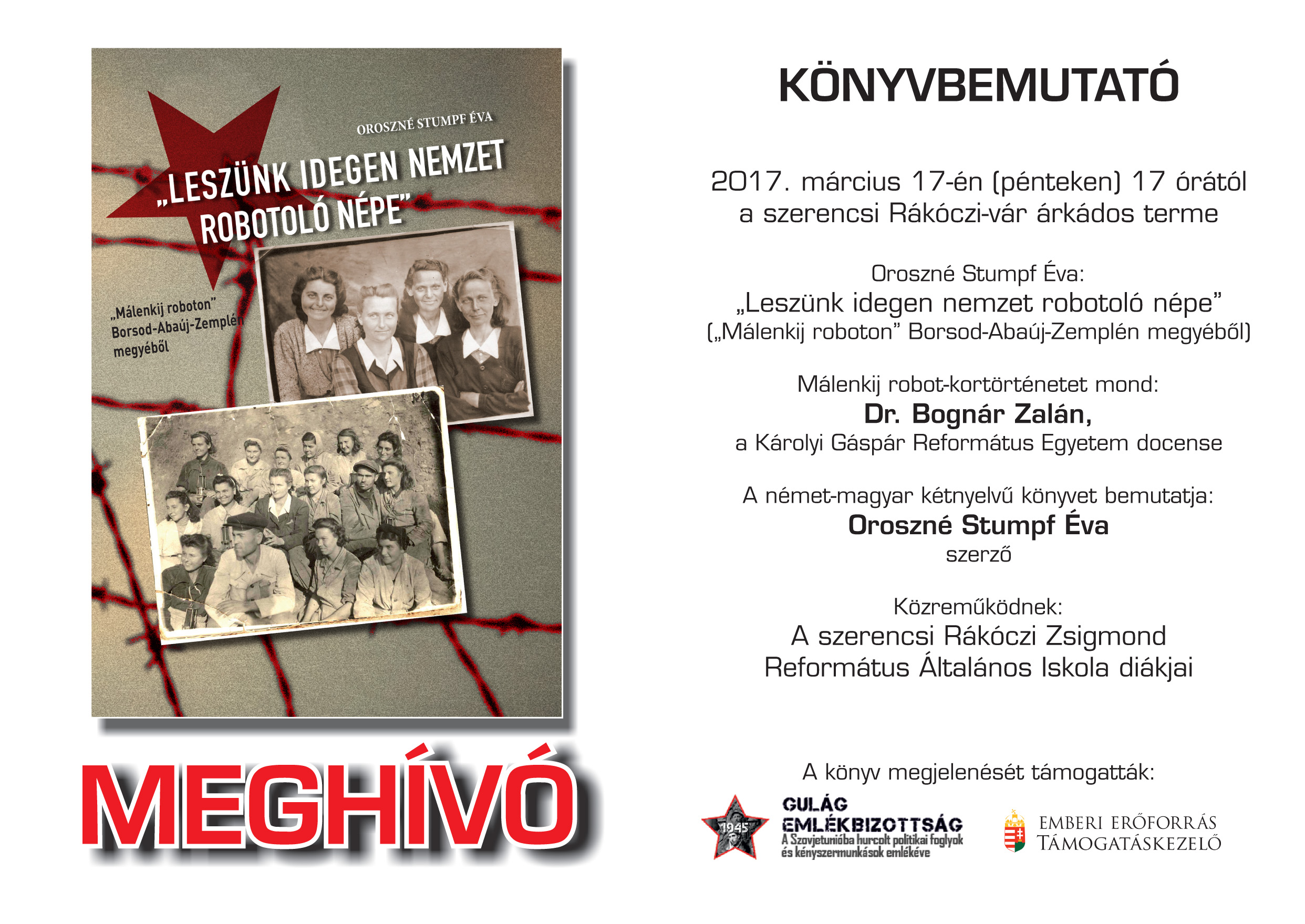 Oroszné Stumpf Éva könyvbemutatója