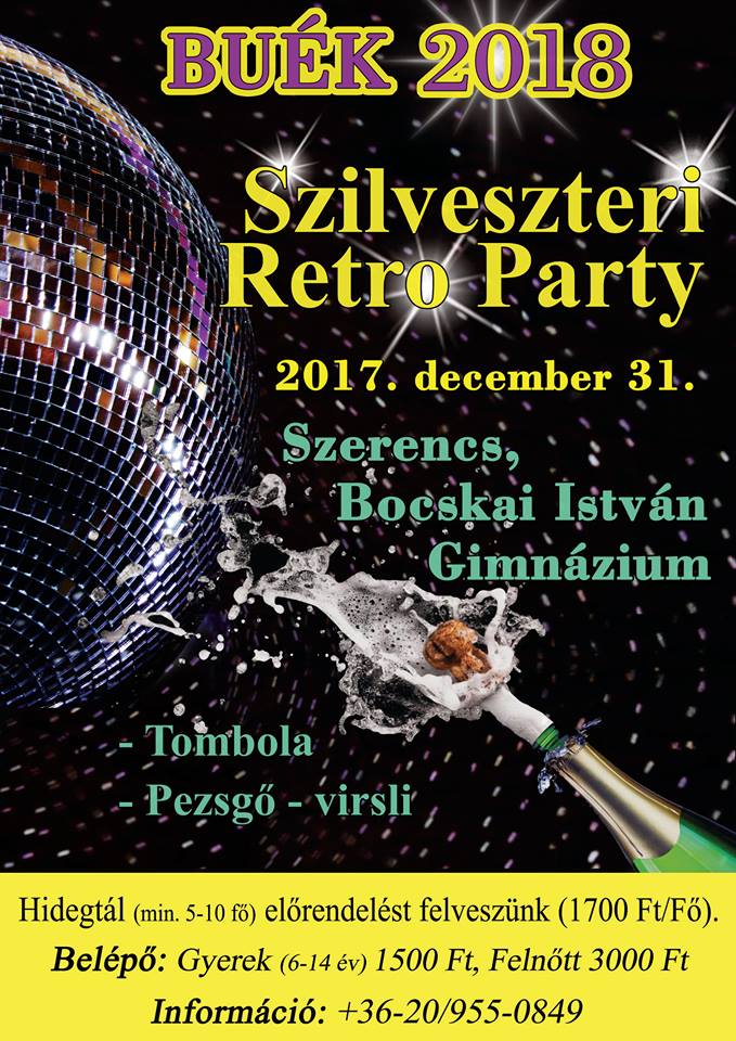 Szilveszteri retro party