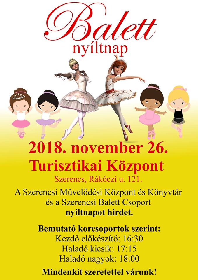 Balett nyílt nap