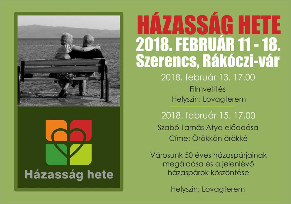 Házasság hete 2018
