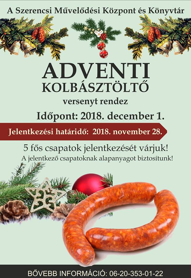 Kolbásztöltő verseny 2018.12.01.