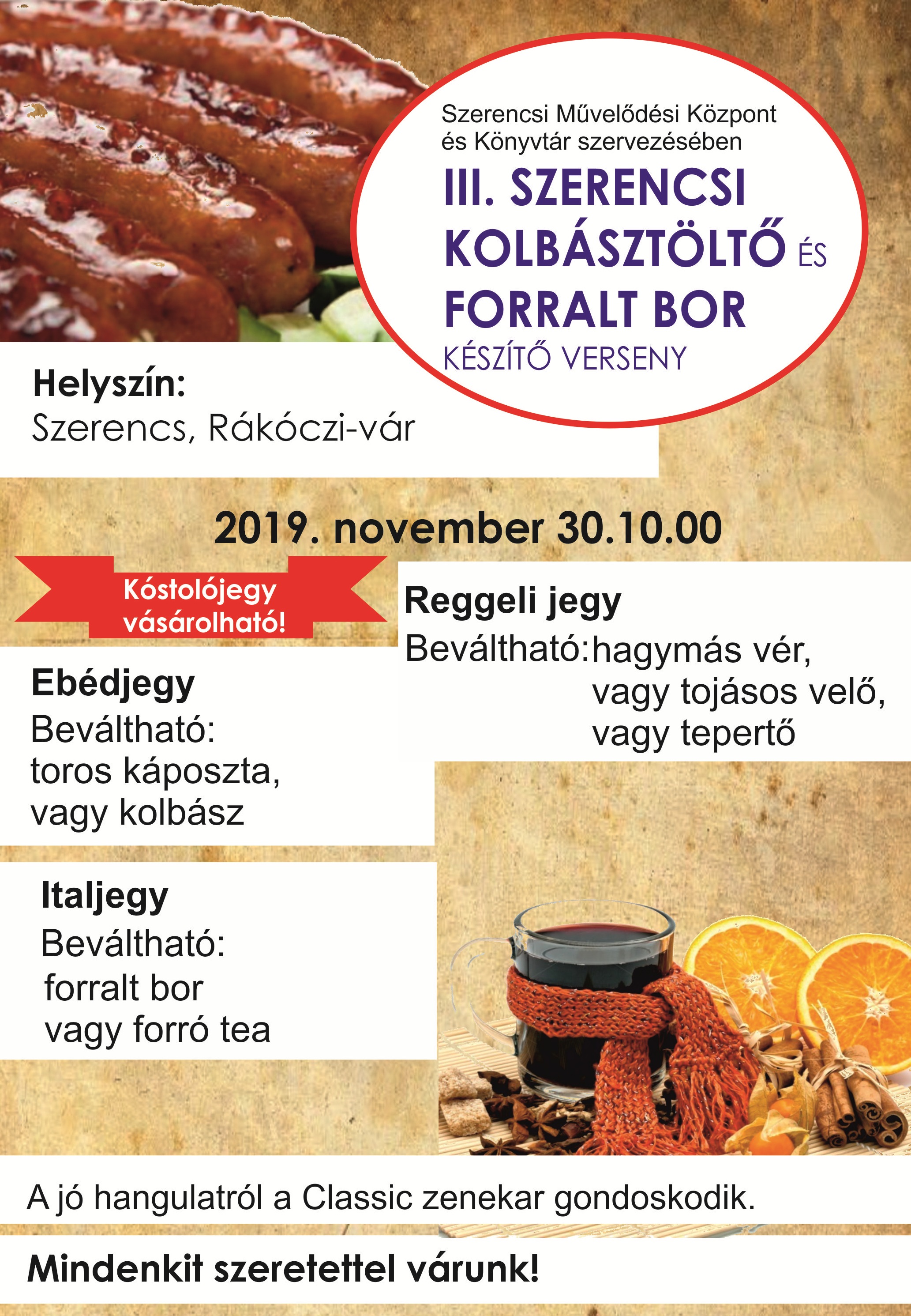 III. Szerencsi Kolbásztöltő Verseny