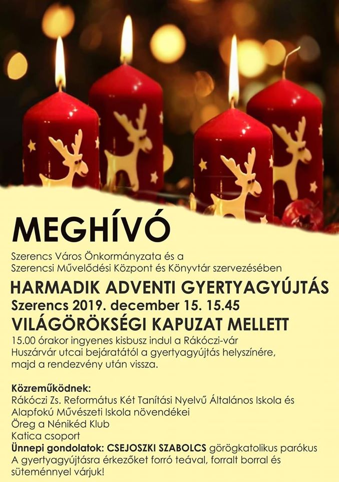 Adventi gyertyagyújtás III.