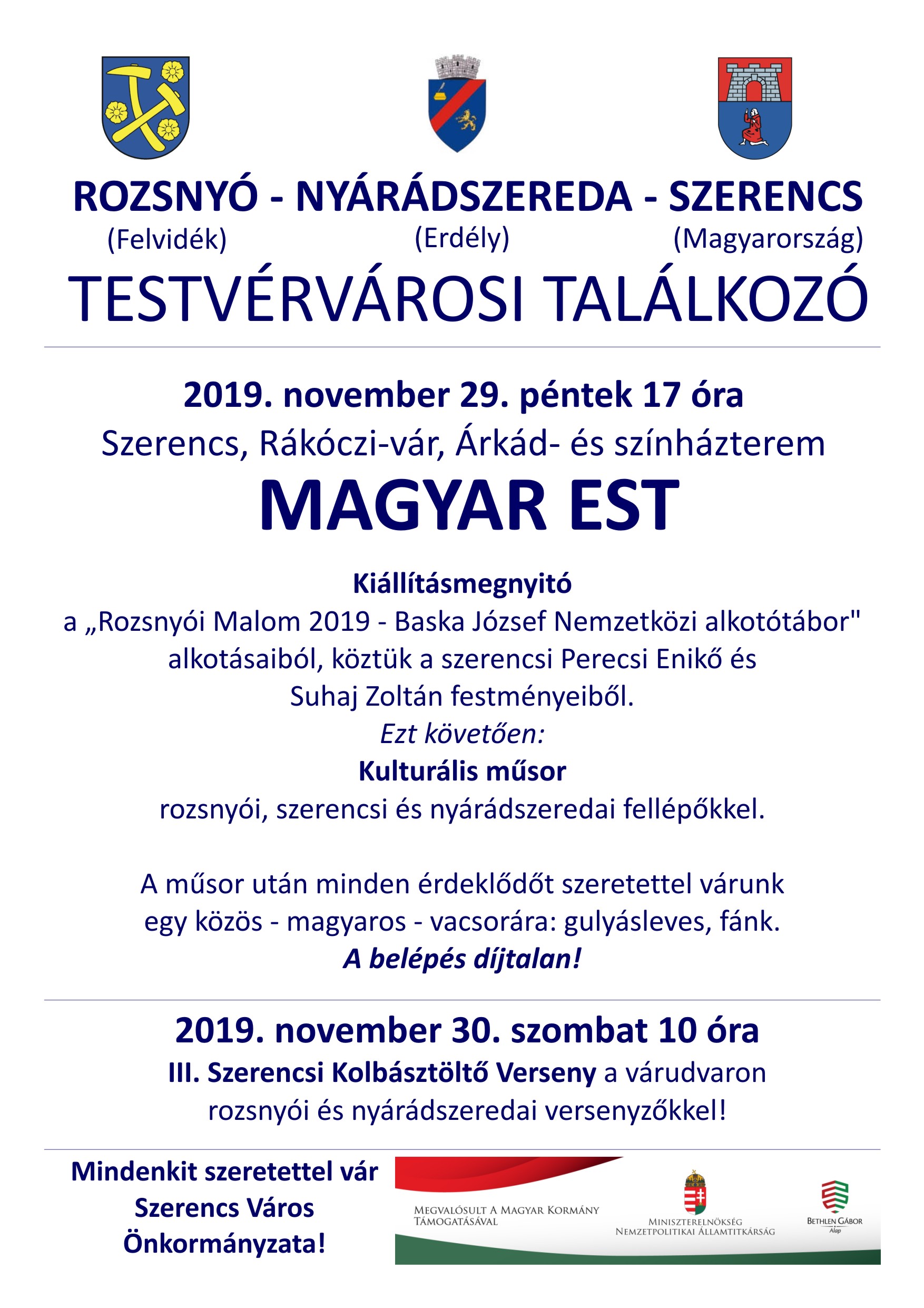 Testvérvárosi találkozó