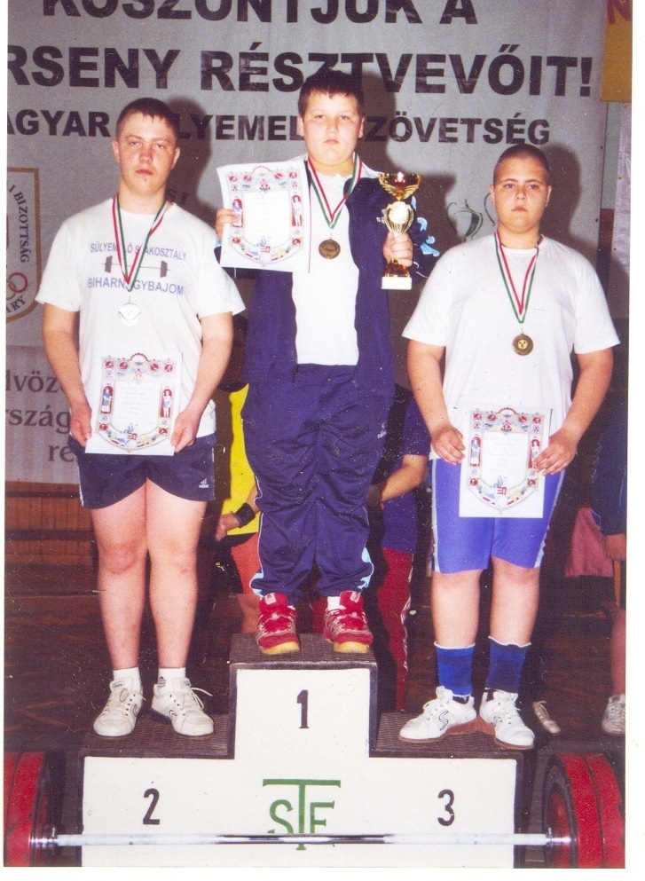 A szerencsi Bárány Gergő a dobogó legfelső fokán