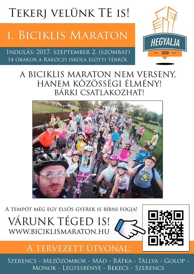 I. Biciklis Maraton Szerencs