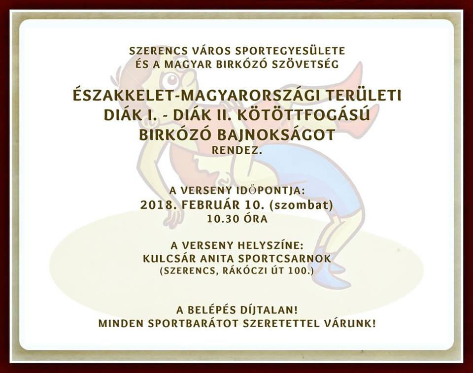 Birkózóverseny Szerencsen