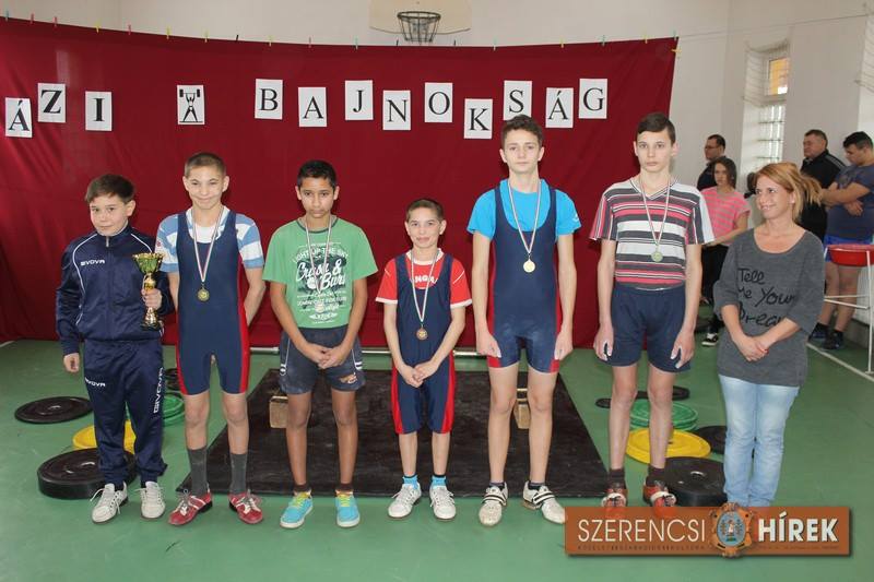 Súlyemelő házibajnokság Szerencs Súlyemelő házibajnokság Szerencs