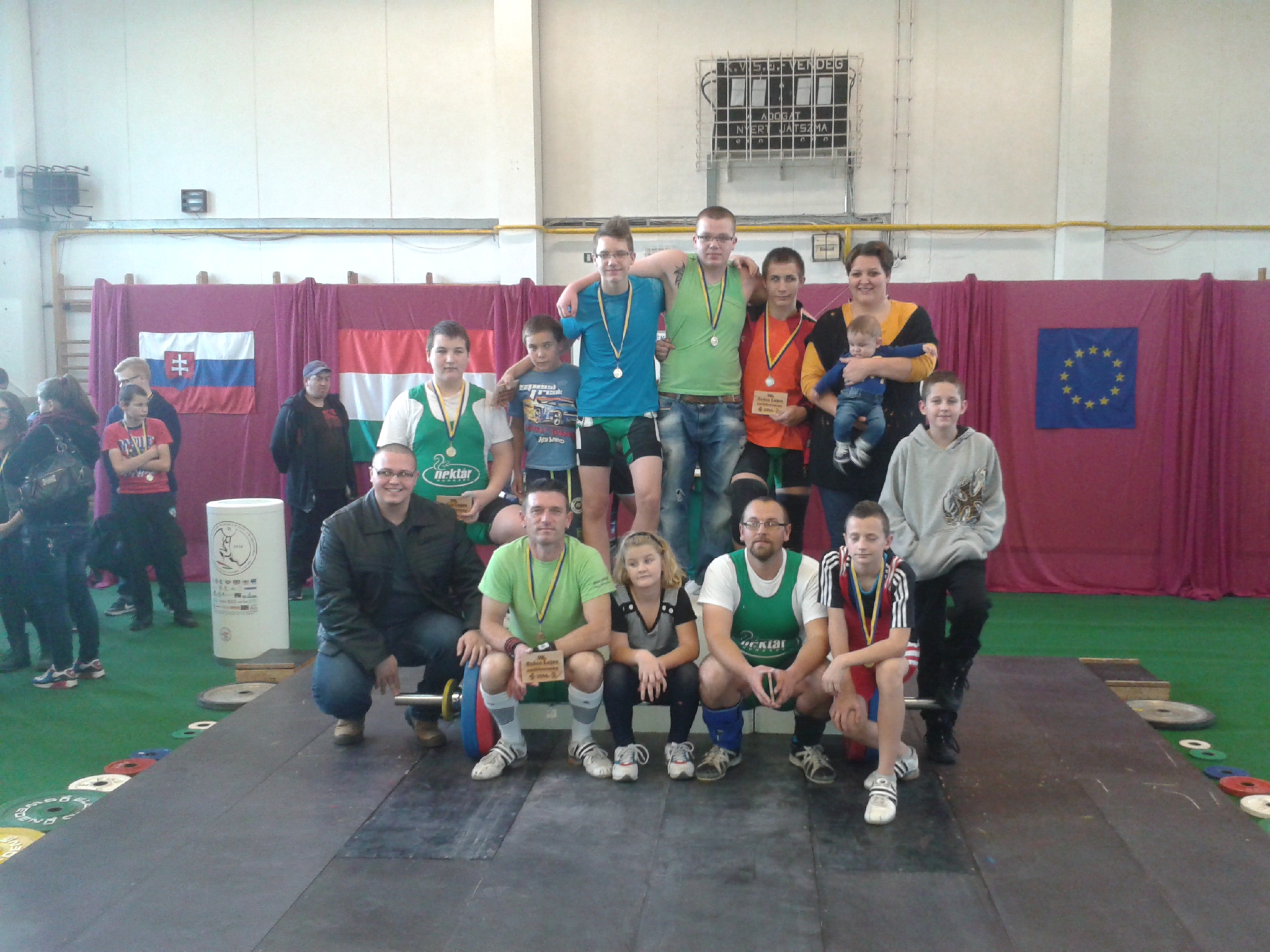 Súlyemelő verseny 2014. 11. 08-09.