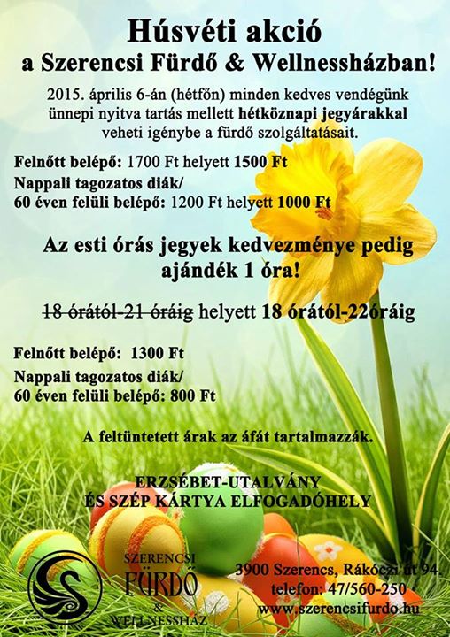 Húsvéti akció a fürdőben